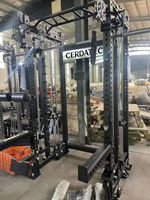 Machine de musculation multifonction tout-en-un : Smith Machine, Squat Rack, Power Rack