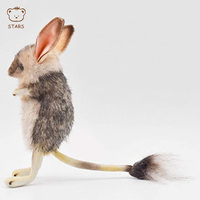 Peluche sur mesure de 20 cm pour enfants, jerboa souris, animaux sauvages, jouet, idée cadeau