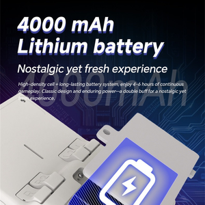 MINI40 Retro Handheld Game Console 4.0Inch IPS Screen RK3326 4000mAh <b>Portable</b> Pocket Video Classic Game Player Support <b>TV</b> Output - Product Image 4