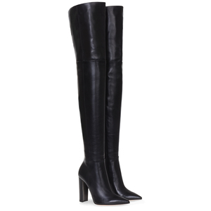 Scarpe invernali da donna con tacco alto a punta di grandi dimensioni 2018 con tacco alto - Product Image 6