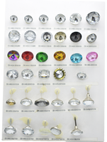Grosir Kancing Kristal Batu 20mm untuk Pakaian, Hotel & Penggunaan Luar Ruangan