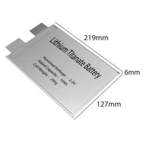 High Rate 20C <strong>Lithium</strong> Titanate Titanium LTO 2.3V 10Ah 2.3v Battery 10ah Lto Pouch 10ah for Diy Pack - Product Image 1