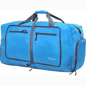 Free sample Manufacturer's <b>Heavy</b> <b>Duty</b> Foldable Duffle Bag Unisex Vintage Gym <b>Zipper</b> Travel Gym Use Bag - Product Image 5