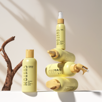 Emballage de luxe avec insert pour ensemble de flacons cosmétiques, soins de la peau, soins capillaires, huile, flacon pulvérisateur rotatif, flacons de crème, pots, 120 250 ml