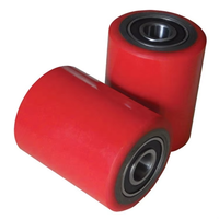 Rouleau de charge en polyuréthane (PU) et nylon haute performance à prix d'usine avec roulements pour transpalette / chariot élévateur