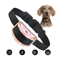 Wiederaufladbares Anti-Bell-Halsband für Hunde mit Ton, Vibration und Schockfunktion – Haustier-Bellkontrolle gegen Gurren