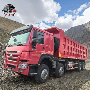 Camion benne Sinotruk HOWO 8x4 haute capacité de charge, moteur diesel Euro III/V durable pour l'exploitation minière et la construction sur routes boueuses - Product Image 4