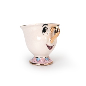 Juego de Taza <span class=keywords><strong>y</strong></span> Plato de Cerámica Archie de <span class=keywords><strong>La</strong></span> <span class=keywords><strong>Bella</strong></span> <span class=keywords><strong>y</strong></span> <span class=keywords><strong>la</strong></span> <span class=keywords><strong>Bestia</strong></span>, Taza de Té de Porcelana Pintada, Sra. Potters - Product Image 2