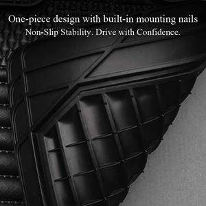 KCTION Vente en gros d'accessoires automobiles populaires, tapis de voiture OEM, imperméable, antidérapant, durable pour <span class=keywords><strong>Toyota</strong></span> <span class=keywords><strong>Corolla</strong></span>, tapis de sol de voiture en PVC - Product Image 4