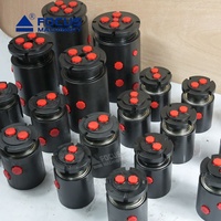 Raccord Rotatif Multivoies Haute Pression Multicircuit à Huile Hydraulique, 2,3,4,6,8,9 voies Raccord rotatif