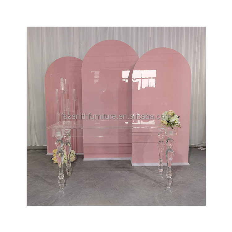Copertura Per Sfondo Porta Ad Arco In Spandex, Bianca 220x120 Cm, Per Matrimoni, Compleanni E Feste
