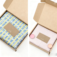 Luxury Custom Logo Gift Wrapping Paper-Eco-Friendly Handmade Specialty Paper Custom Design for Packaging