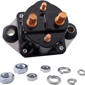 Compatible avec le relais de solénoïde de démarreur 12V 89-817109A1 pour moteurs hors-bord Mercury Marine de 40 à 250 CV 817109A2 89-817109A3 18-5834 - Product Image 3