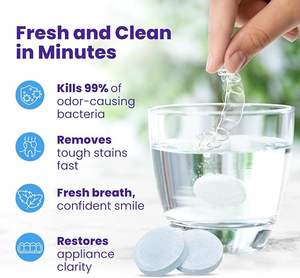 <span class=keywords><strong>Prix</strong></span> <span class=keywords><strong>d</strong></span>'usine, tablettes de nettoyage pour prothèses dentaires, nettoyage <span class=keywords><strong>complet</strong></span> pour la retenue et les appareils dentaires - Product Image 5