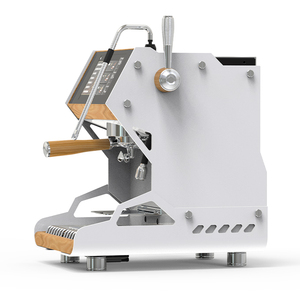 Máquina de Café Espresso Italiana Concentrada, Comercial, Profesional, Semiautomática, de un Grupo y una Cabeza, con Espumador de Leche - Product Image 4