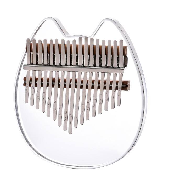 Chat en cristal (boîte à piano + accessoires)