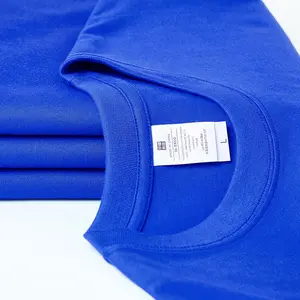 Abbigliamento da uomo personalizzato logo personalizzato stampato magliette oversize pesanti maglietta ricamata premium magliette da uomo vuote da 270g