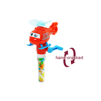 Ventilateur en plastique d'été avec bonbons, avion amusant pour enfants, très intéressant, matériaux écologiques, haute qualité