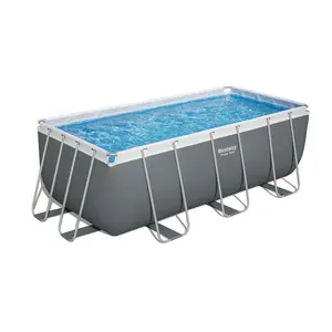 Bestway 56457 4.12m x 2.01m x 1.22m Outdoor convenient large independent family swimming pool