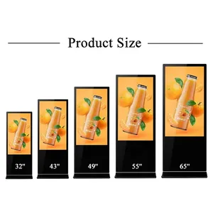 50 inch 4K đứng một mình kiosk Totem media player đa màn hình tương tác LCD quảng cáo CMS kỹ thuật số biển - Product Image 6