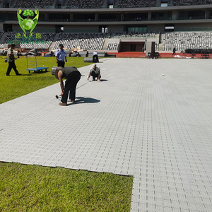 Pannelli di Protezione <span class=keywords><strong>per</strong></span> Erba in Plastica PP Incastrabili, Ecologici e Durevoli, Pavimentazione Temporanea <span class=keywords><strong>per</strong></span> Eventi e Concerti - Product Image 2