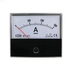 Vendita calda BP-DC1mA 300A Analogico Pannello di AMP DC Amperometro Meter