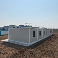 Notre maison conteneur préfabriquée mobile offre une forte résistance au feu et une surface personnalisable pour dortoir de travailleurs