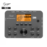 Vente en gros batterie électrique professionnelle 4 tambours 4 cymbales batterie électronique
