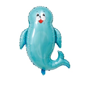 Blue Color Aluminum Foil Sea Animal <strong>Balloons</strong> Ocean Birthday Party Decoration <strong>Shark</strong> Foil <strong>Balloons</strong> - Product Image 4