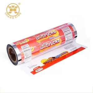 Rollo de Película Plástica Laminada OPP/CPP Antivaho Impresa para Envolver Frutas o Verduras Frescas - Product Image 2