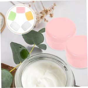 Tarros de Crema Facial de Plástico PP Vacíos con Tapa de Rosca y Logotipo Personalizado Serigrafiado a Color, de 10g, 20g, 30g, 50g, 100g, 250g, Bonitos Envases de Muestra Cosmética - Product Image 6