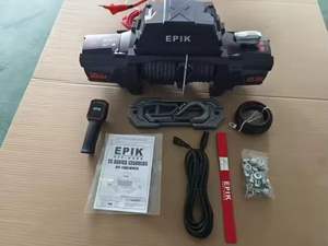 QSF Venta caliente 13500lbs Vehículo todoterreno Cabrestante eléctrico 12V Coche móvil Grúa Polipasto Cabrestante - Product Image 2