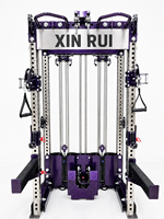 XINRUI Cage de musculation à usage domestique avec structure en acier pour un entraînement complet du corps