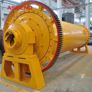 Penggilingan bola ore tembaga emas, mesin pasir dengan efisiensi tinggi 900x1200 900x1800 model ascend ball mill gridner