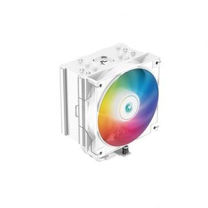 HOT <span class=keywords><strong>DeepCool</strong></span> GAMMAXX AG500 ARGB WH Refroidisseur de processeur à tour unique 120mm Support de boîtier d'ordinateur <span class=keywords><strong>LGA</strong></span> <span class=keywords><strong>1700</strong></span>/1200/115x et AM5/AM4 - Product Image 1