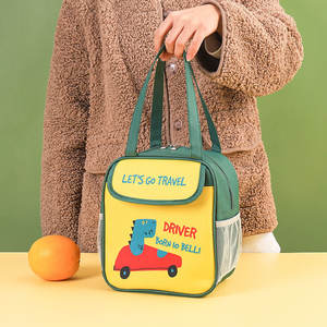 Boîte à lunch thermique isotherme réutilisable bento sacs isothermes de luxe en nylon <span class=keywords><strong>lol</strong></span> pour enfants garçons avec dessin animé CN;ZHE modèle LQD-DW002 - Product Image 3