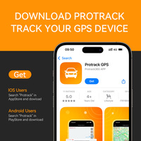 Rastreador GPS 4G LTE GSM con inmovilización de motor, comunicación CAN bus precisa, control de tanque de combustible y monitoreo de temperatura con aplicación Android y panel de control