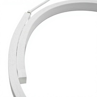 Bande LED en silicone LanVol IP68, sans découpe, longueur personnalisée, DC24V 10W/M, lumière de haute qualité avec cadre de fixation pour piscine