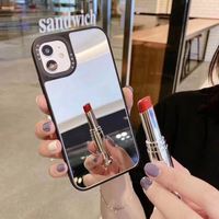 Funda Protectora para Teléfono con Espejo de Maquillaje, Diseños Personalizados para iPhone 13 Mini, Bolsa Impermeable de PVC para Chicas, Proveedor OEM