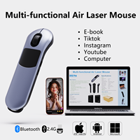 Control Remoto Universal Air Mouse para IOS, Android, Windows, Mac, Puntero Láser, Presentador, Control para TikTok