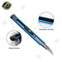 CLEZE Premium couteau utilitaire 9mm 30 ° degrés lames coupe fenêtre Film PPF véhicule Wrap outils