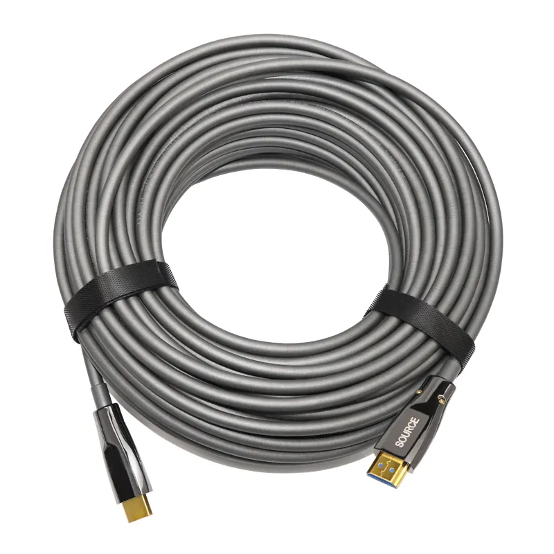 1.5 3 5 10 15 25 Meters 20 30 40 50 100 M Price Lead Camara Hdmi 48 Gbp Fiber Reel Cable For 8K 60Hz