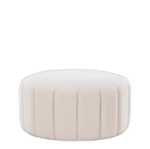 Modern Living Room Pouf Ottoman Stool Velvet Bench Pouf Ottoman Luxury Space Saving Living Room Furniture - Product Image 1