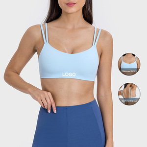 DSS078 Soutien-gorge de sport absorbant les chocs à haute élasticité pour femmes Soutien-gorge de yoga de fitness confortable avec dos de beauté-pour l'entraînement et l'exercice de gymnastique - Product Image 5