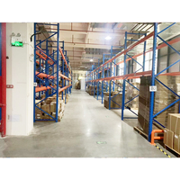 Système de rayonnage de palettes robuste pour entrepôt avec poutres réglables pour le stockage industriel