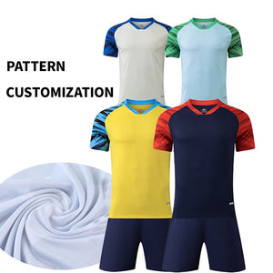 All'ingrosso su misura di alta qualità tute da <span class=keywords><strong>calcio</strong></span>, set da <span class=keywords><strong>calcio</strong></span> da uomo, abbigliamento sportivo traspirante - Product Image 4