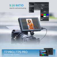Monitor de Campo para Cámara FEELWORLD T7S PRO de 7 Pulgadas, 2000NIT Ultra Brillante, 4K HDMI 3G-SDI 60Hz, Monitor DSLR Portátil, Venta al Por Mayor OEM