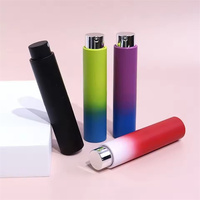 Mini testeur de luxe de 10ml bouteille d'atomiseur de parfum de voyage taille de poche avec vaporisateur de distributeur de givre rechargeable et scellage de bouchon à vis