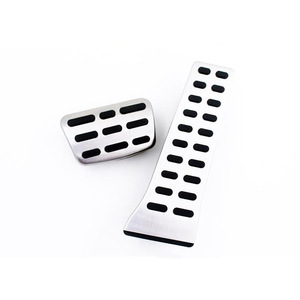 Amp Z Stainless Steel Pedal Covers For Hyundai Kia Sonata Tucson Sorento Sportage Santa Fe Ix35 Reina New Model - Product Image 1