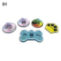 Manufaktur Hunde RFID Pet ID Tag Cat Tracking Tier ID ISO14443A NFC NTAG215 RFID Pet Tag